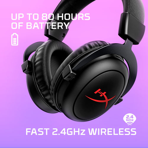 HyperX Cloud II Core Wireless Gaming Headset Wired & Wireless Head-band Black HyperX Cloud II Core Wireless Gaming Headset Wired & Wireless Head-band Black